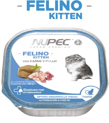 Felino Kitten Húmedo