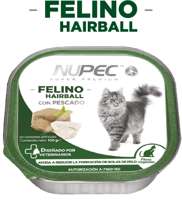 Felino Hairball Húmedo