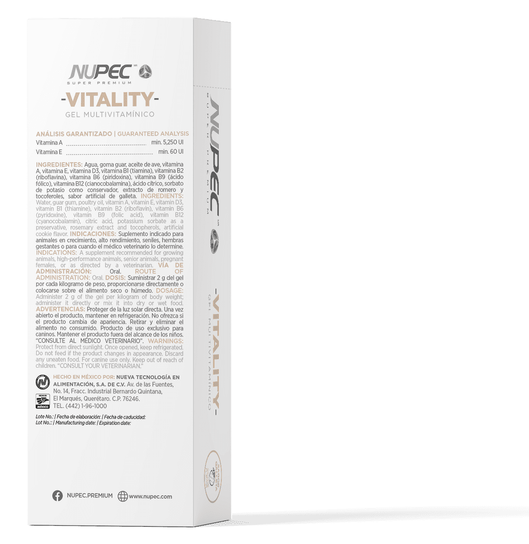 Vitality Gel Multivitamínico Back